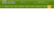 Tablet Screenshot of alhudapk.com